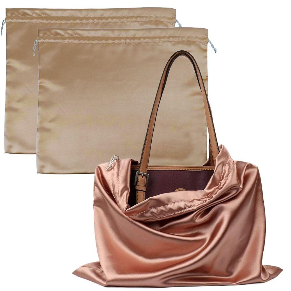 Шелковые мешки для пыли, пылезащитный мешочек с завязкой, модная сумка с завязкой, кошельки-тоут