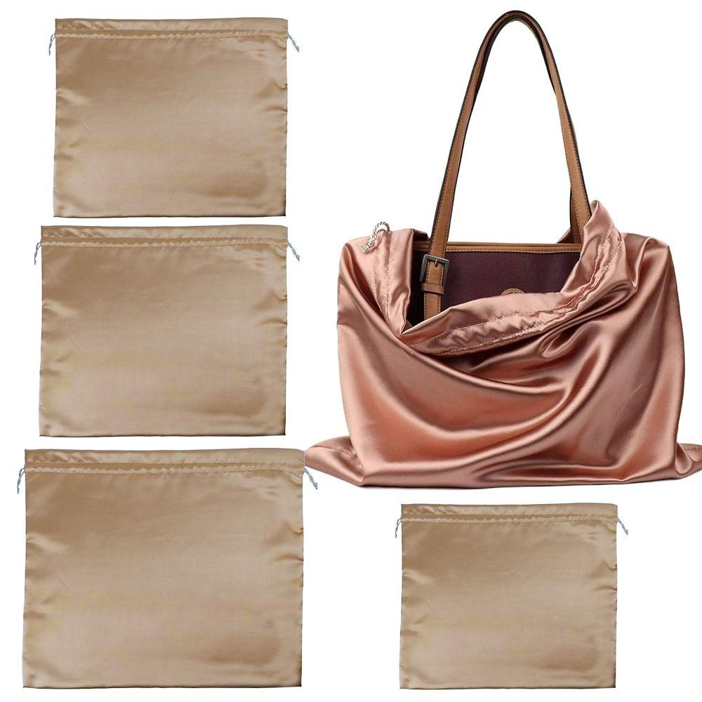 Шелковые мешки для пыли, пылезащитный мешочек с завязкой, модная сумка с завязкой, кошельки-тоут